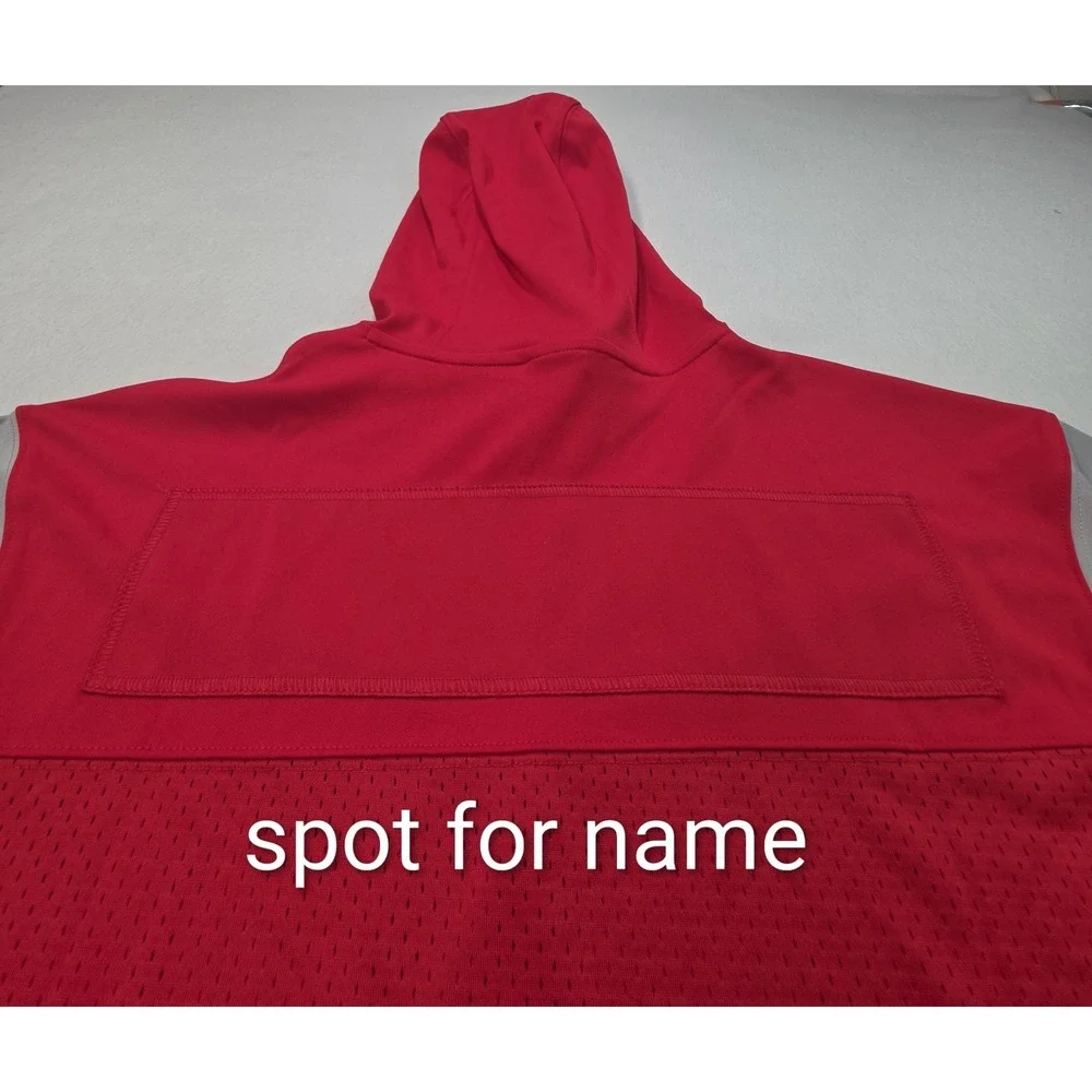 Ohio State Buckeyes Nike Hoodie Mens M JERSEY MESH PANALS Team Issued UNIQUE